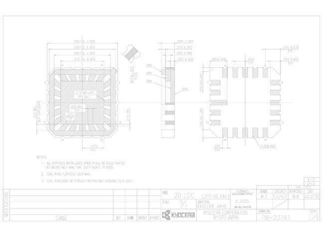 Ceramic Packages | Product Information | KYOCERA