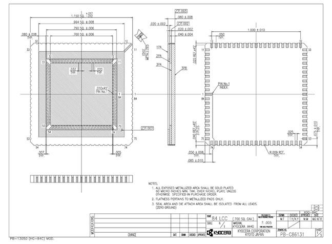 Ceramic Packages | Product Information | KYOCERA