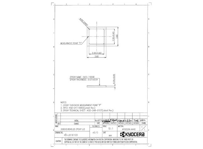 セラミックパッケージ | 製品情報 | 京セラ