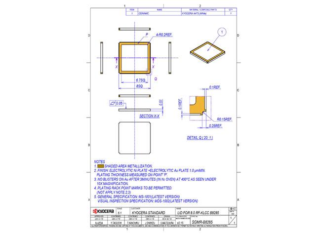 セラミックパッケージ | 製品情報 | 京セラ